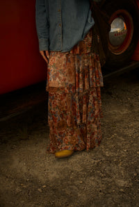 CARTER FLORAL MAXI SKIRT