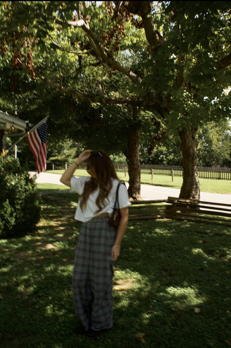 THE LODGE PLAID PANT