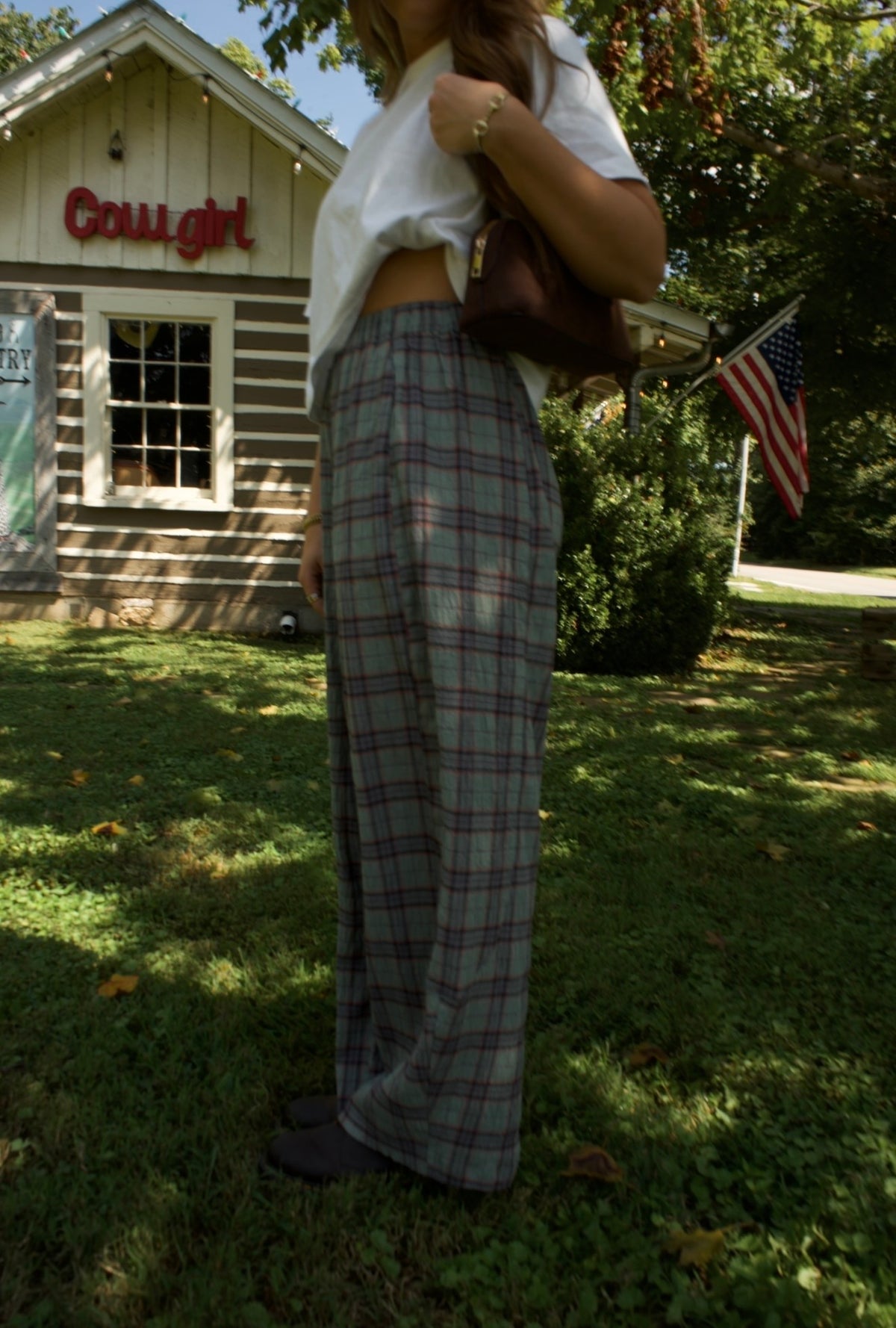 THE LODGE PLAID PANT