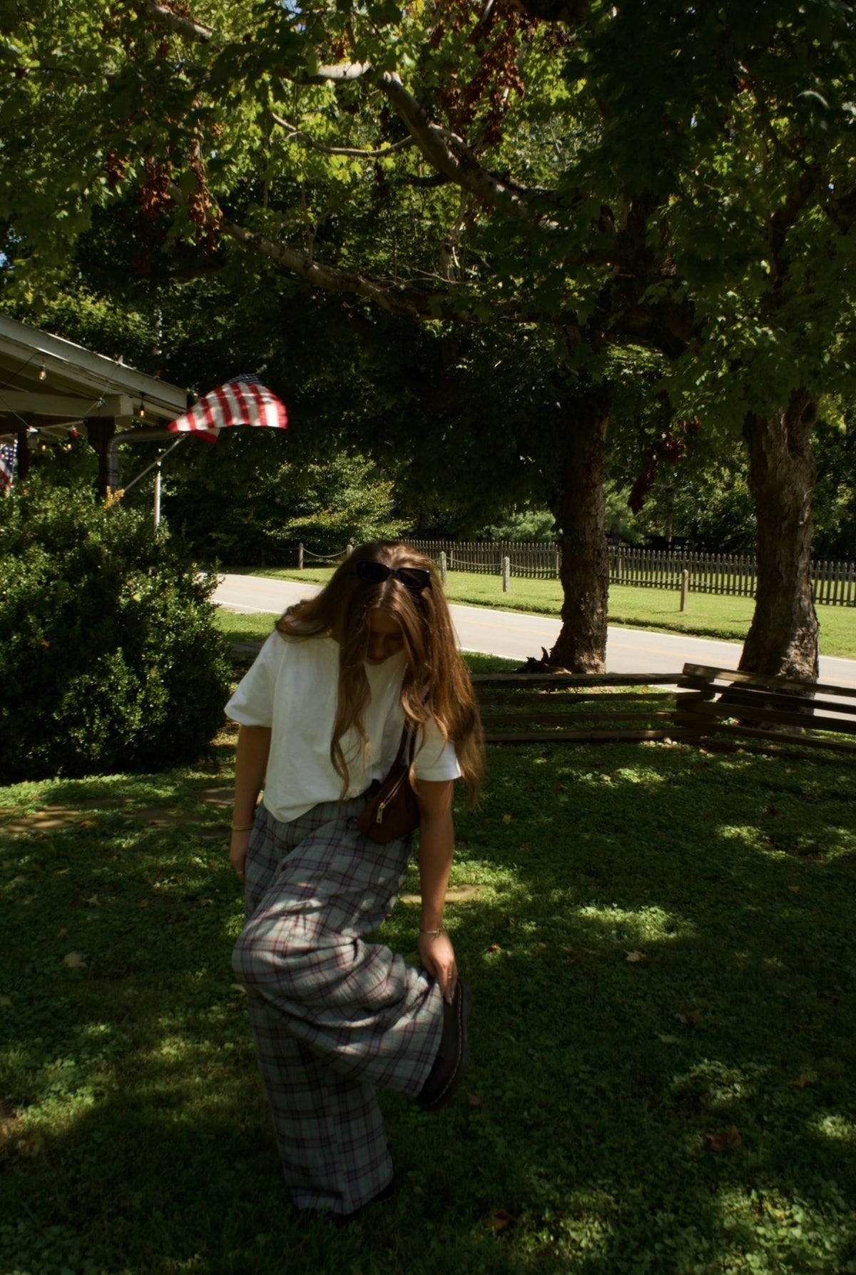 THE LODGE PLAID PANT