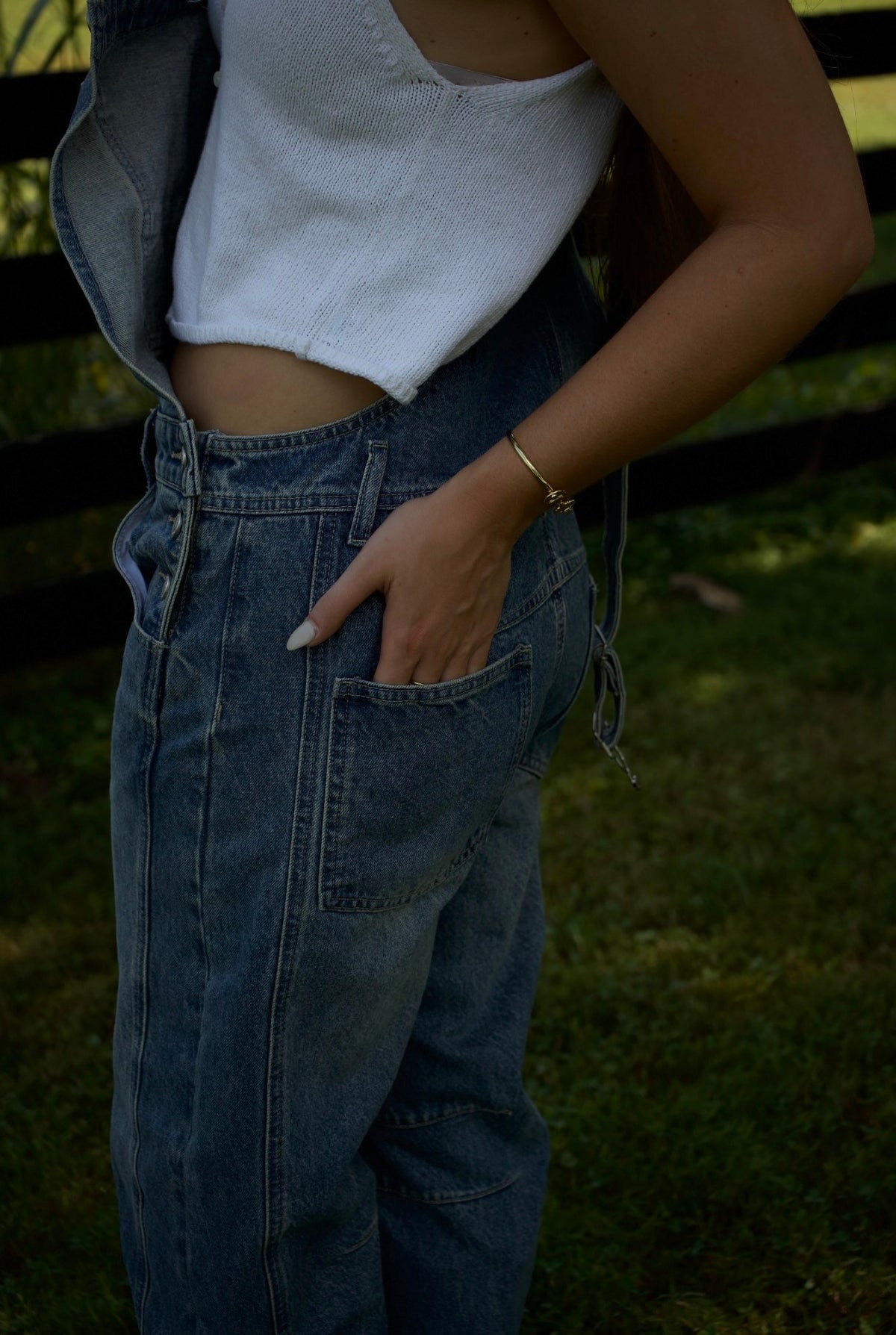 WILLOW DENIM OVERALLS