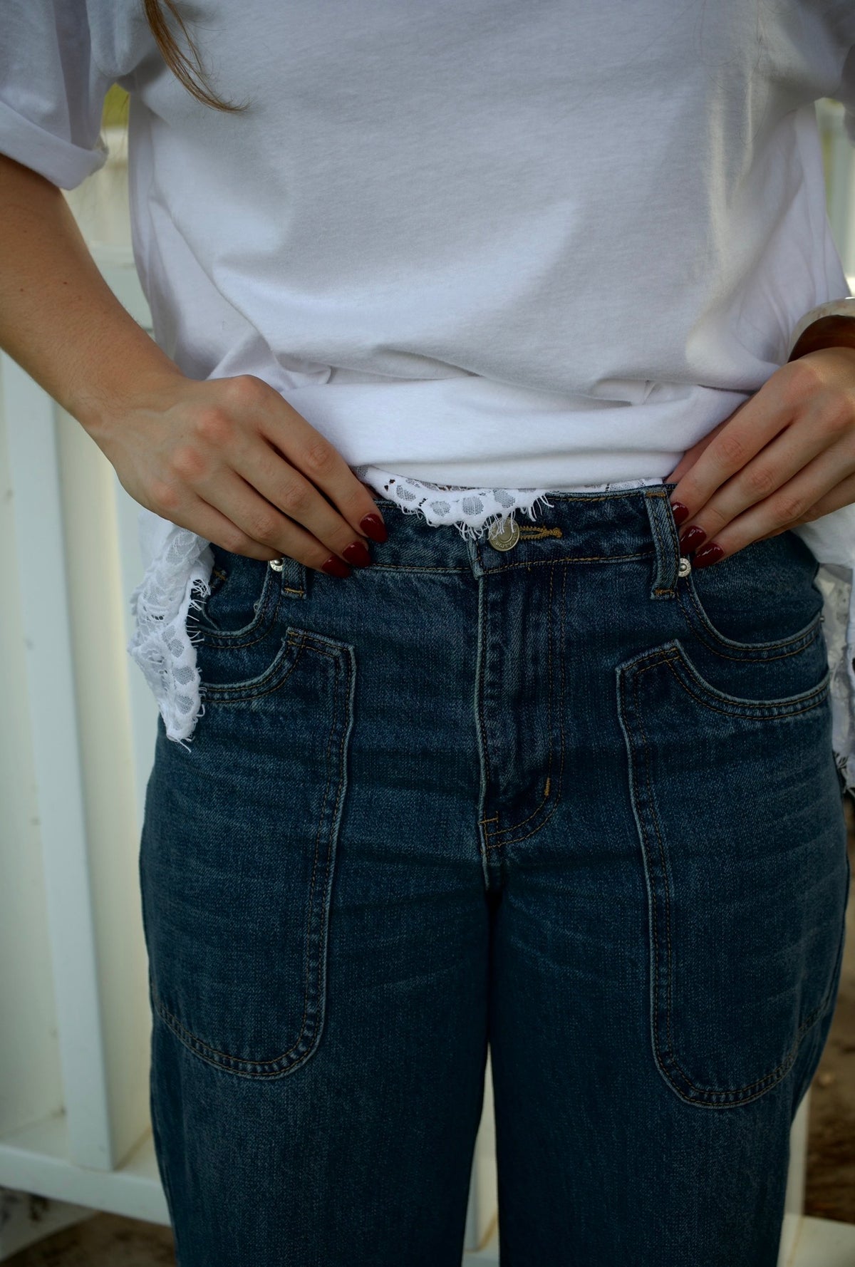 LINDA WIDE LEG JEANS